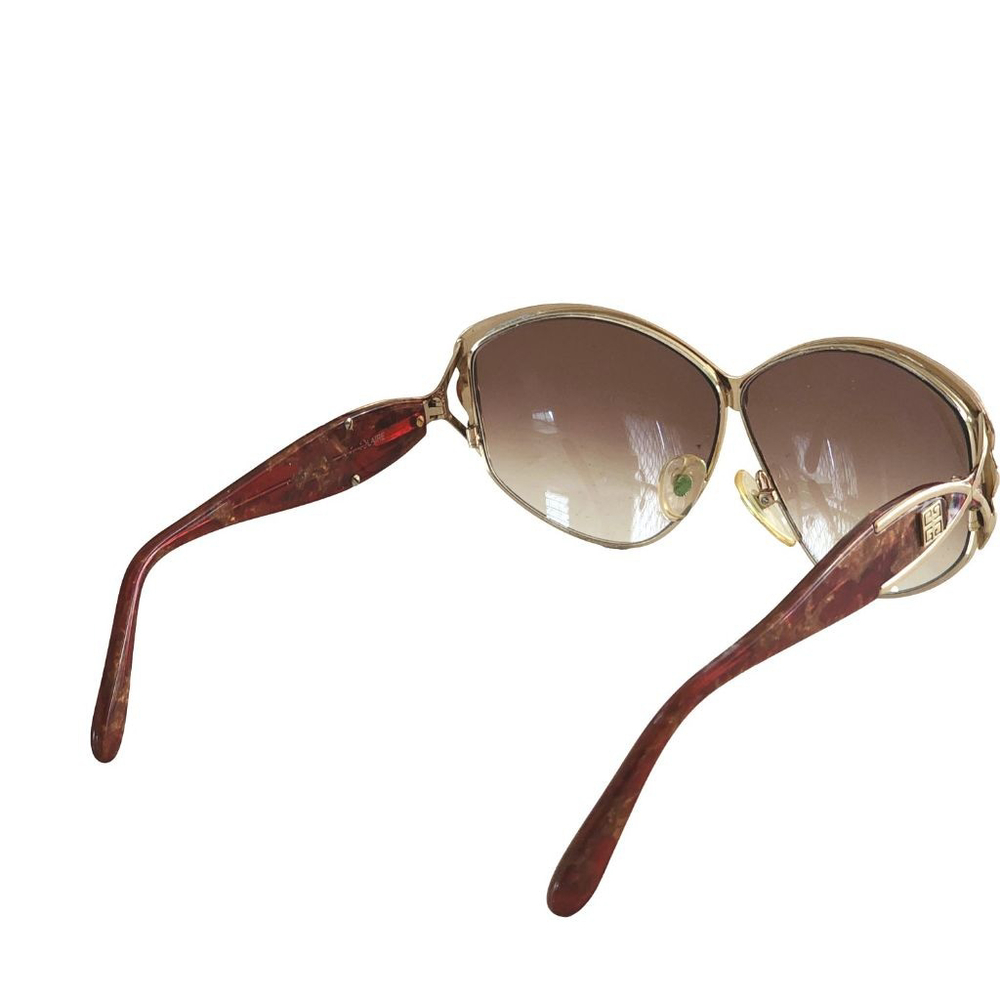 GYVENCHY Solaire Brown Gold Gradient Sunglasses One Size - Picture 5 of 6